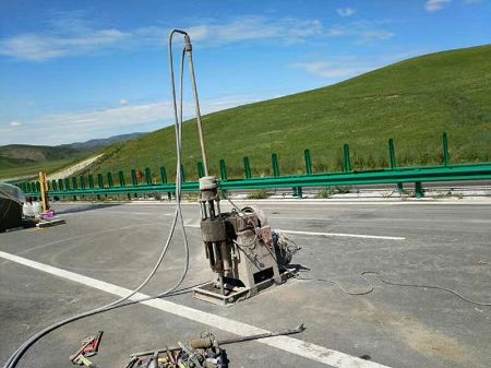 立山公路地基基础注浆加固